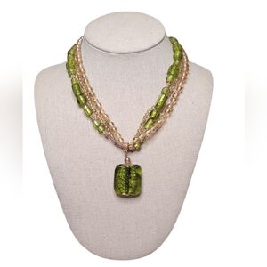 Vintage Glass Bead Necklace
